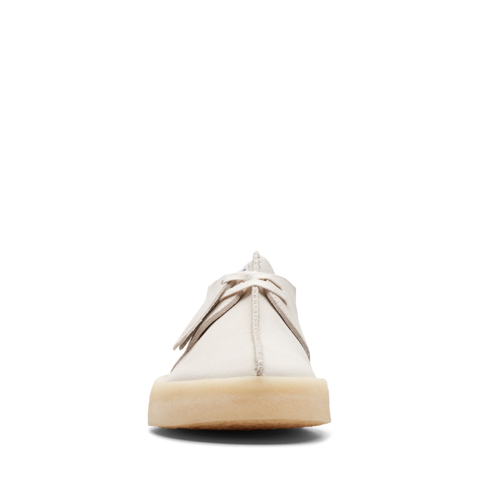Clarks Men’s Desert Trek Cup White Suede 26165824