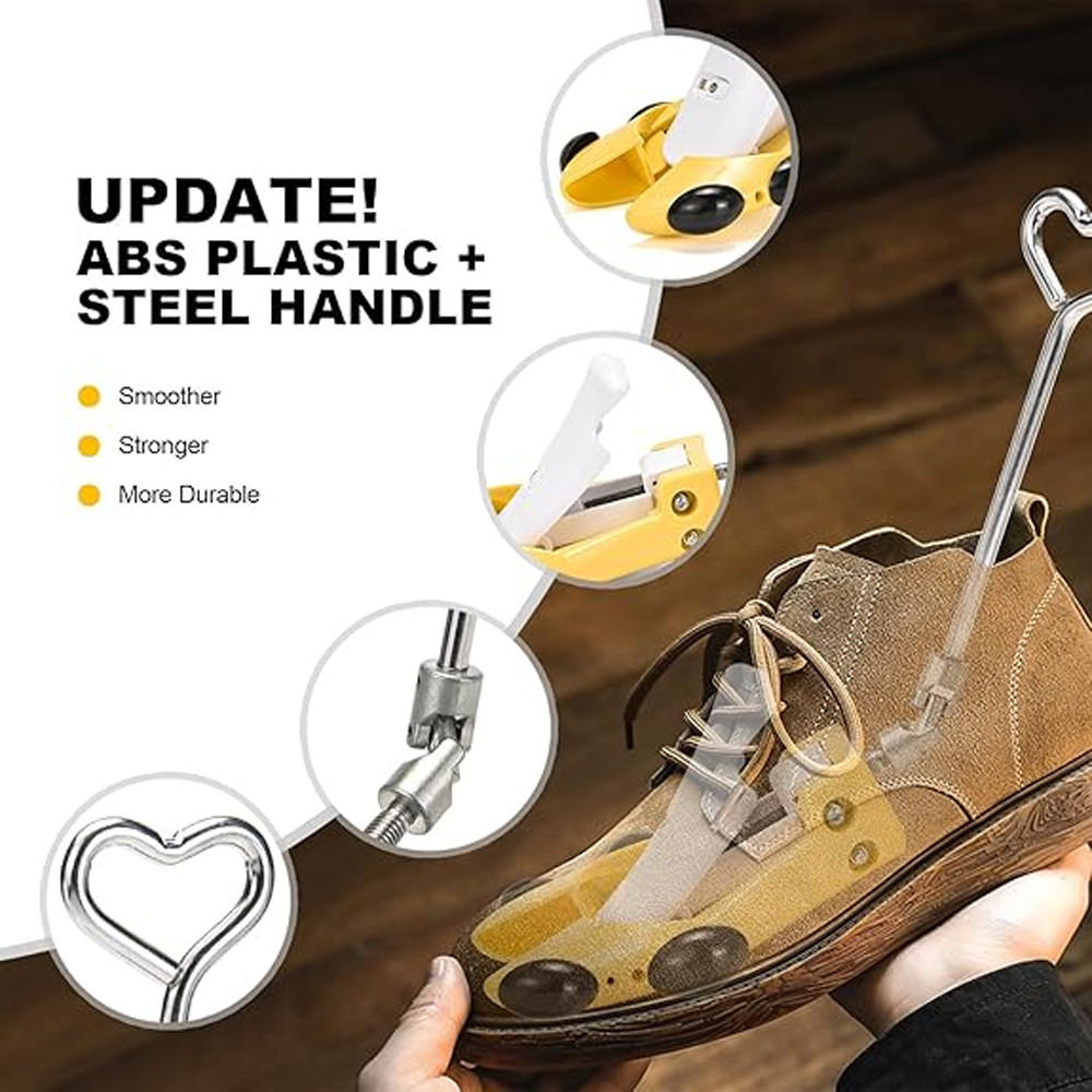 Boot Stretchers for Cowboy Boots Thick Wide Feet Adjustable for Men Women Shoe