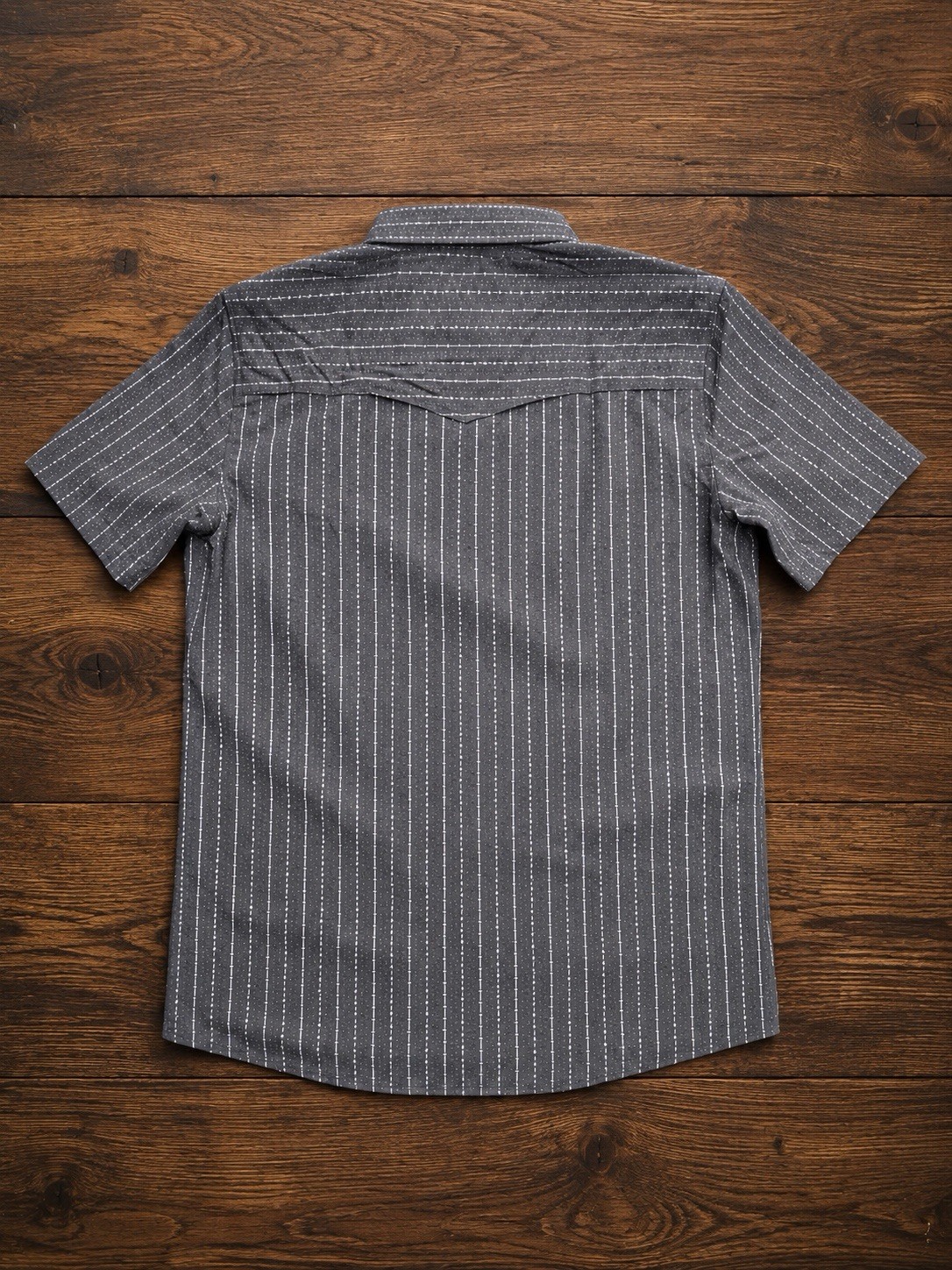 Poncho Men’s Shirt Pearl Snap The Hondo Short Sleeve Medium Slim Fit