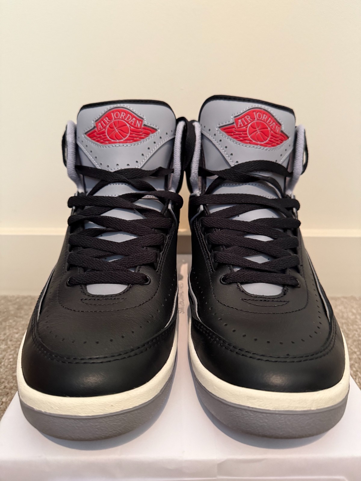 Nike Air Jordan 2 Retro Black Cement 3 DR8884-001 sz 8.5