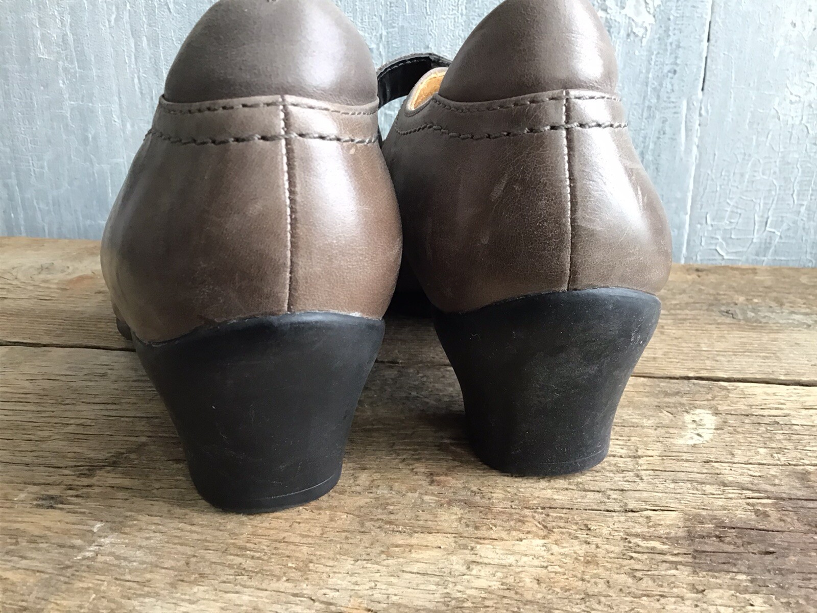 Theresia M Beige Nubuck Leather Shoes Pumps Comfort H5 Us 7-7.5