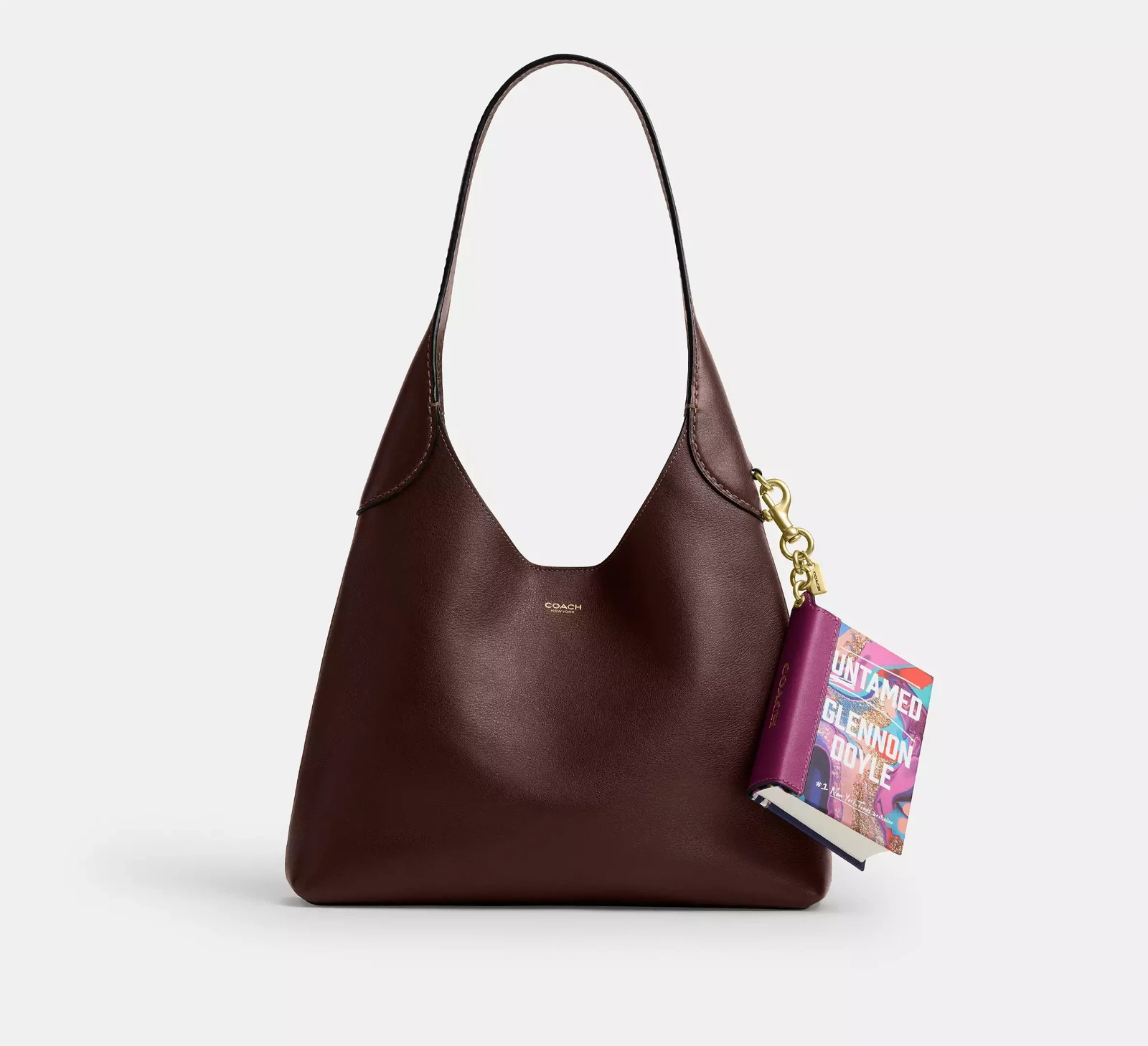 Coach – Untamed Book Bag Charm CFK44 NWT 📖✨ Glennon Doyle NYT #1 Best Seller