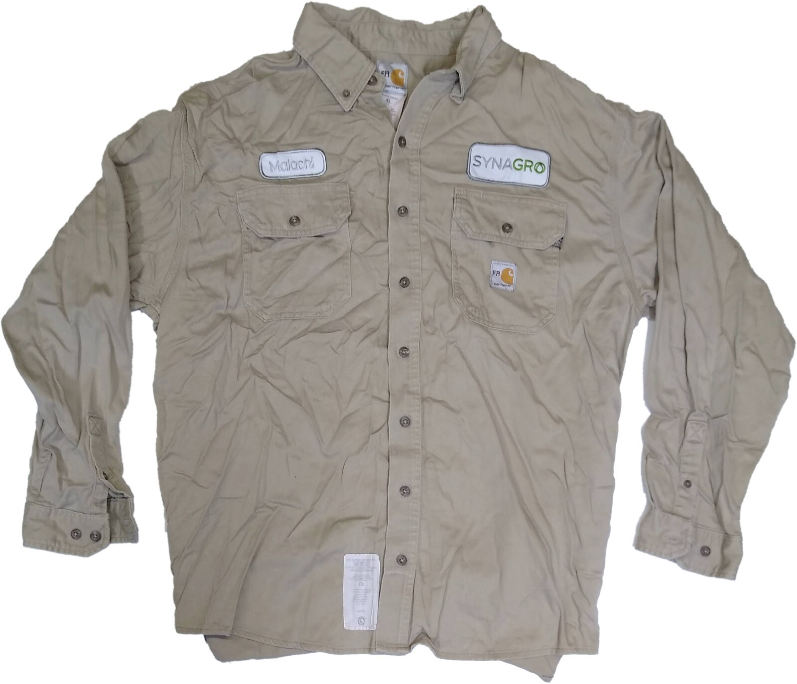 Used Flame Resistant FR Work Shirts Blue, Khaki, Navy Bulwark Carhartt and other