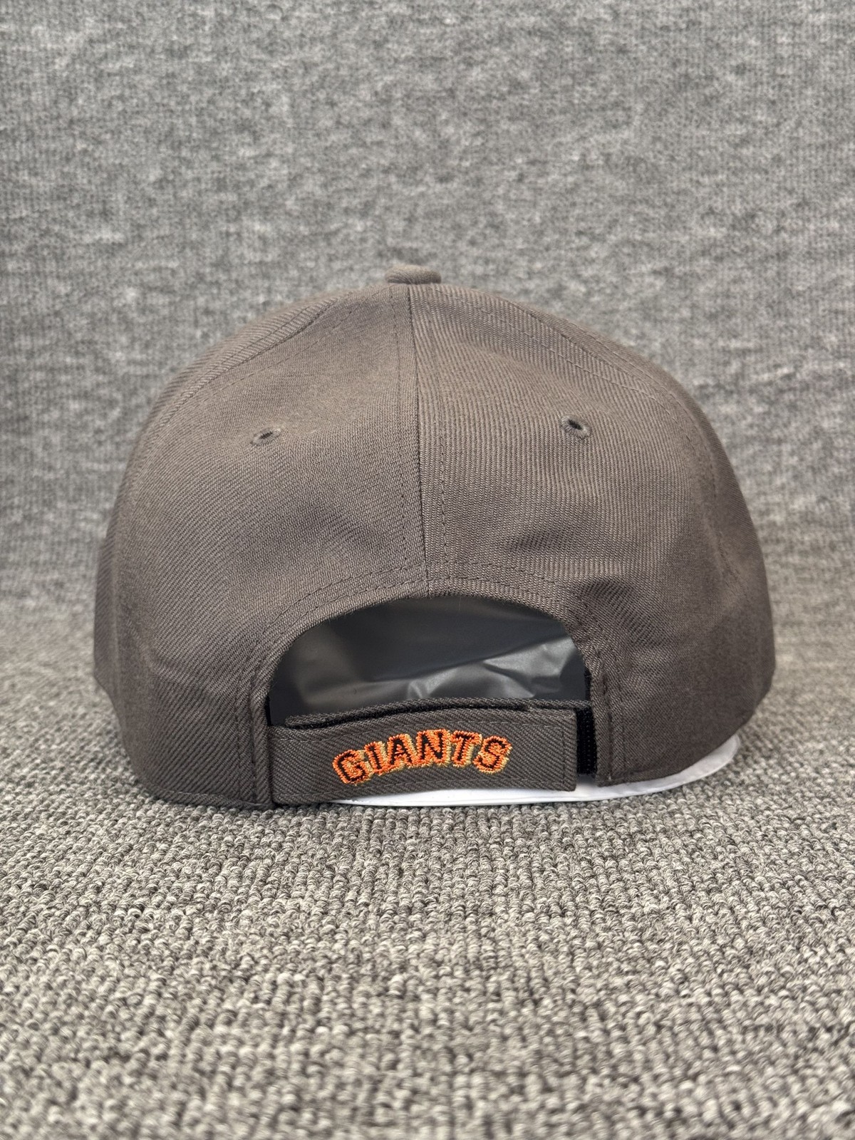 47 Brand San Francisco Giants Strapback Charcoal Grey One Size Baseball Cap
