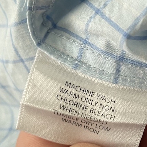 Vineyard Vines Taylor Shirt Men’s XL Blue White Check Cotton Easy Care