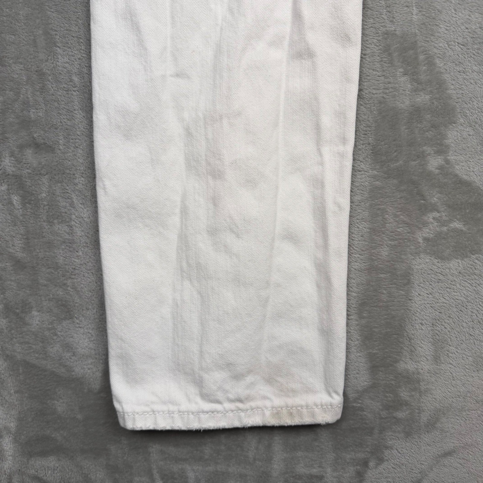 Rock Revival Rupert TA1 Mens 38 White Distressed Studded Straight Jeans