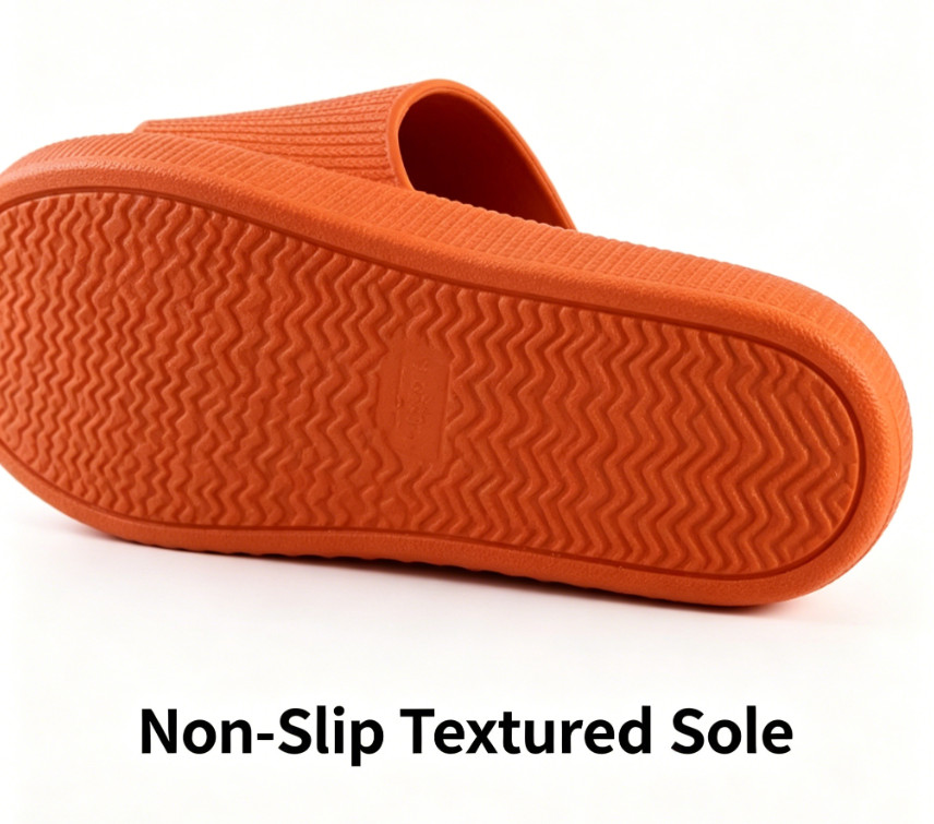 Thick Sole Slippers Size 36 US 5.5-6 Non-Slip House Shoes for Women Indoor