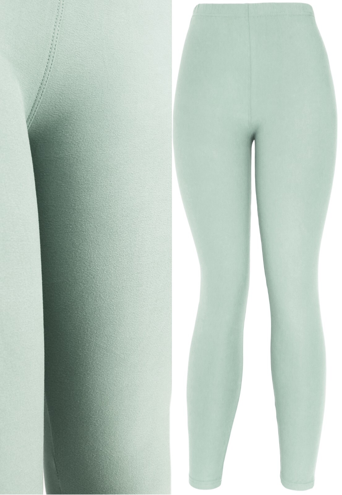 Ultra Soft Solid Brushed Basic Full Regular/Plus Leggings