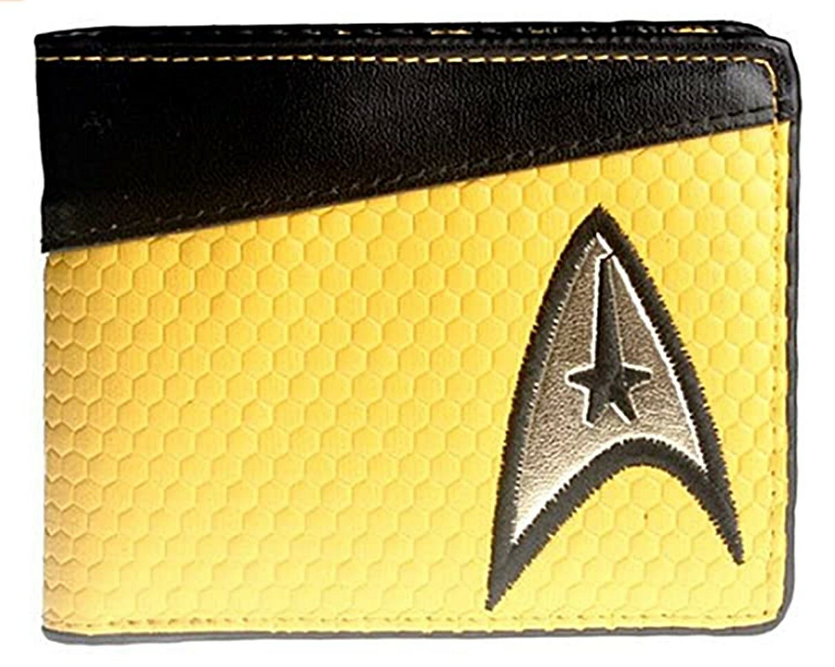 Star Trek Command Insignia Yellow Bi-Fold Wallet