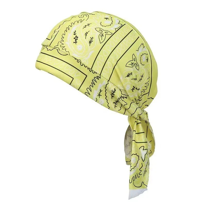 Elastic Motorcycle Wrap Biker Du Bandana Paisley Doo Rag Head Skull Cap Durag US