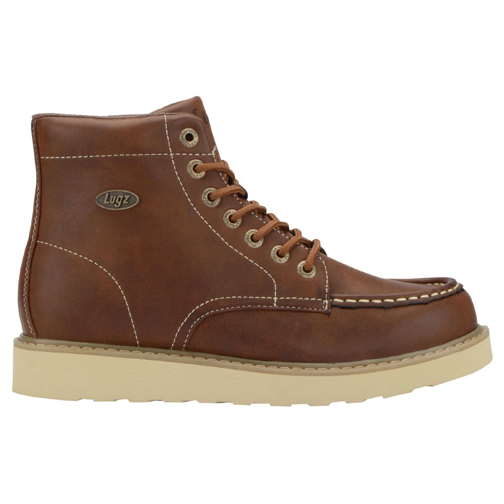 Lugz Cypress Round Toe Lace Up Mens Brown Casual Boots MCYPREGV-2013