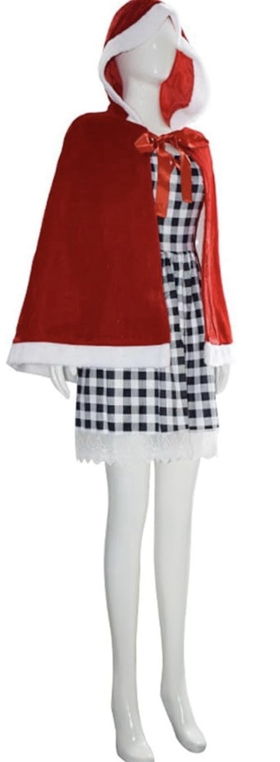 Cindy Lou Who 6 Pc.Costume-Adult Size XL NEW Christmas