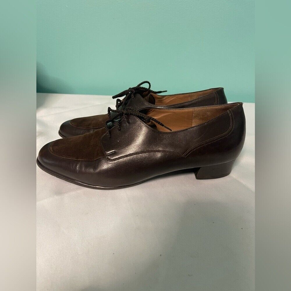 Men’s theresia Greta brown shoes size 8 1/2