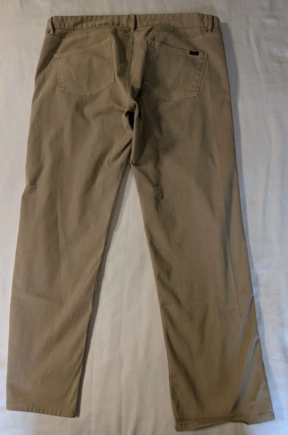 Faherty Reserve Twill 5 Pocket Pants Khaki Tan Desert Beige Mens 38×30