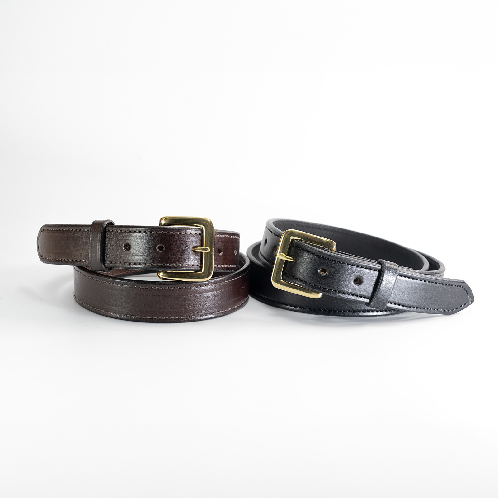 Amish Handcrafted Leather Belt, Beautiful, Timeless, Strong, 1 1/4 in wide