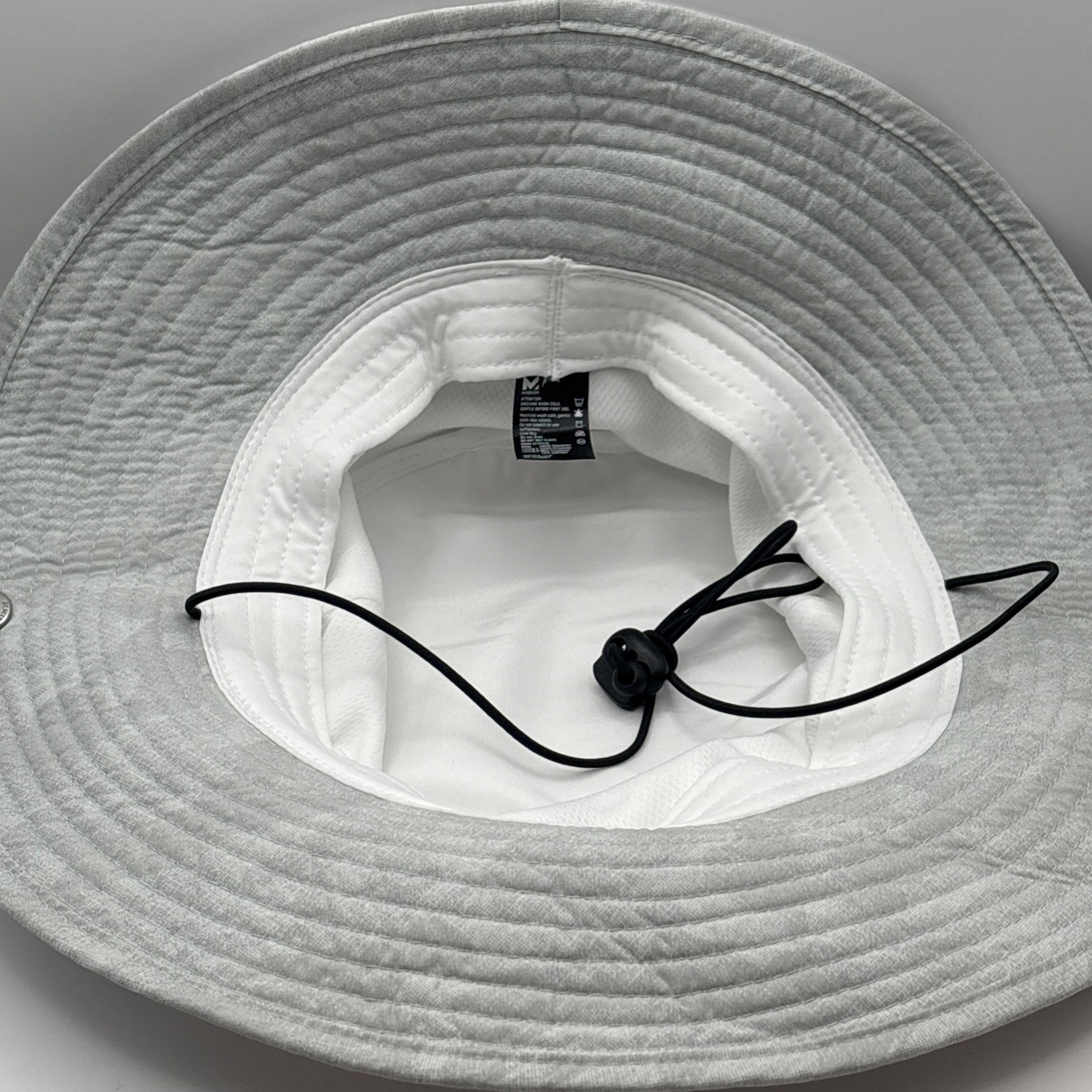 Mission Cooling Wide Brim Hat W/Side Snaps One Size UPF 50+ White One Size NEW