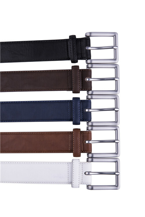 Men’s Leather Casual Belt for Jeans Khakis Dress Belt for Men 1.5″ Width