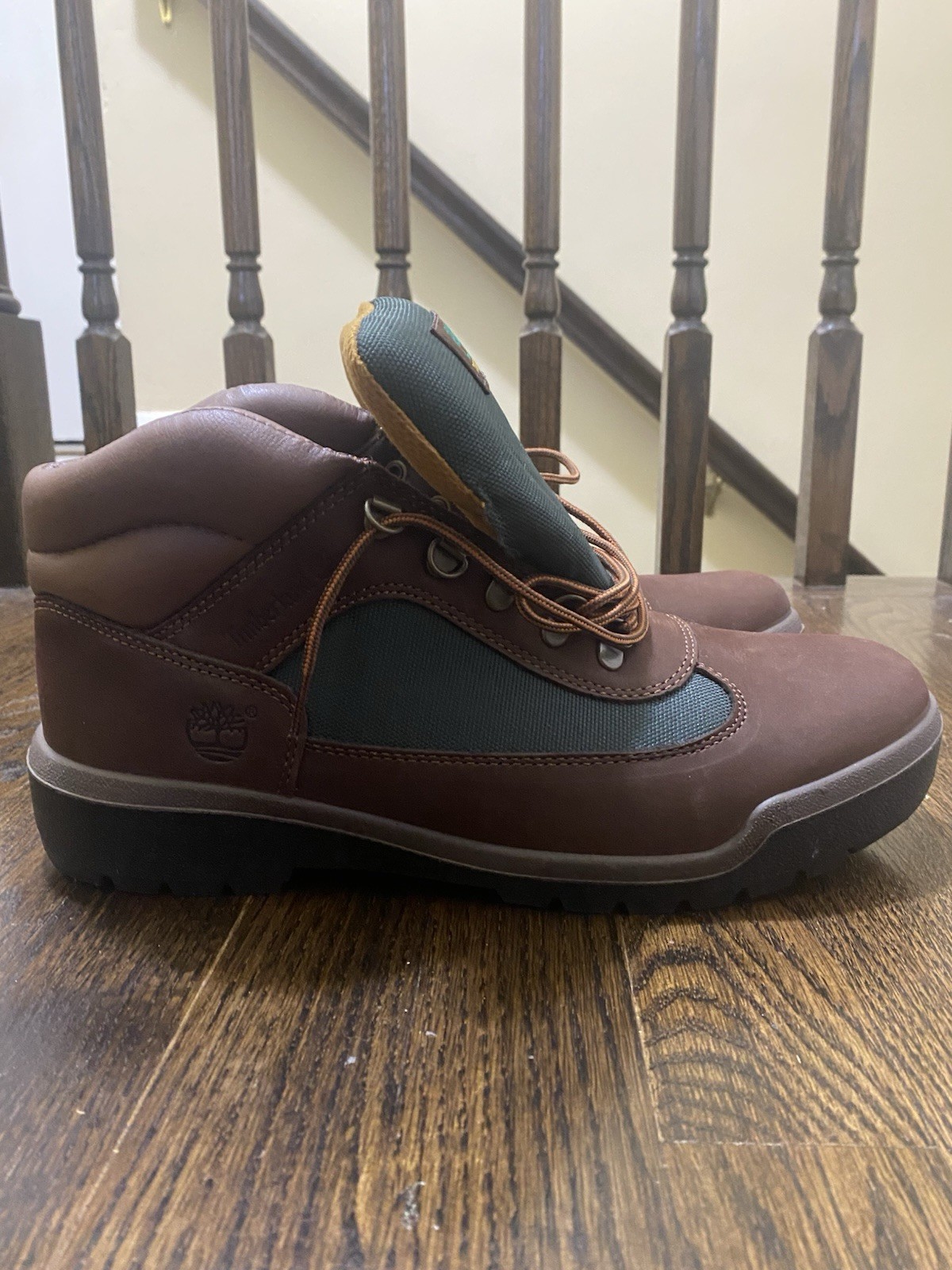 Timberland Men’s 6 Inch Field Boots ‘Beef & Broccoli’ Size 10.5