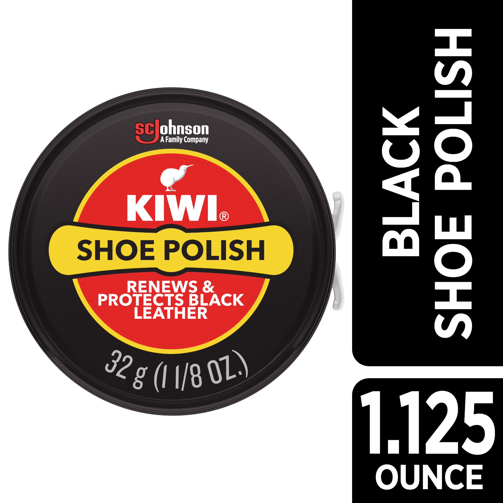 Kiwi Shoe Polish-Boot Polish 32g can Assorted Colors Available PIC-A COLOR
