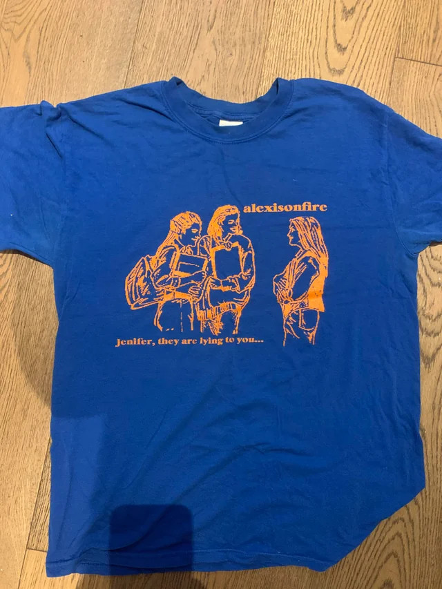 Alexisonfire Band Jenifer They Are Lying To You T-Shirt Blue Size S-4XL NI039
