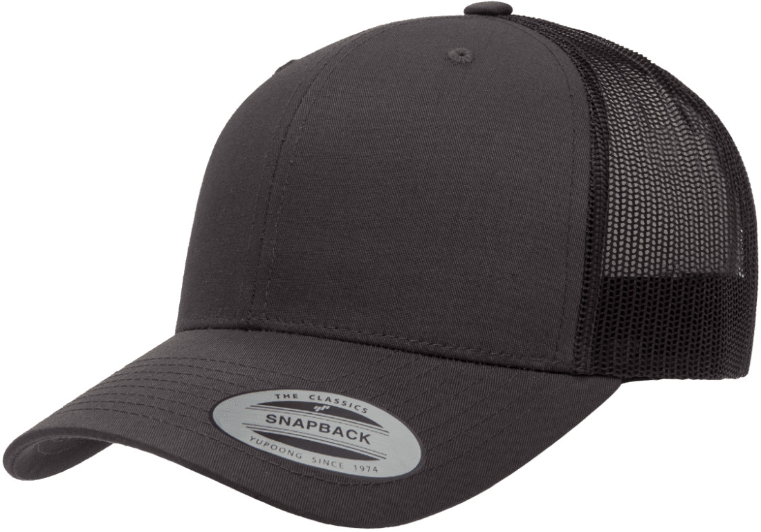 Yp Classics Retro Trucker Hat 6606 Blank Cap Snapback Hat Yupoong 6-Panel