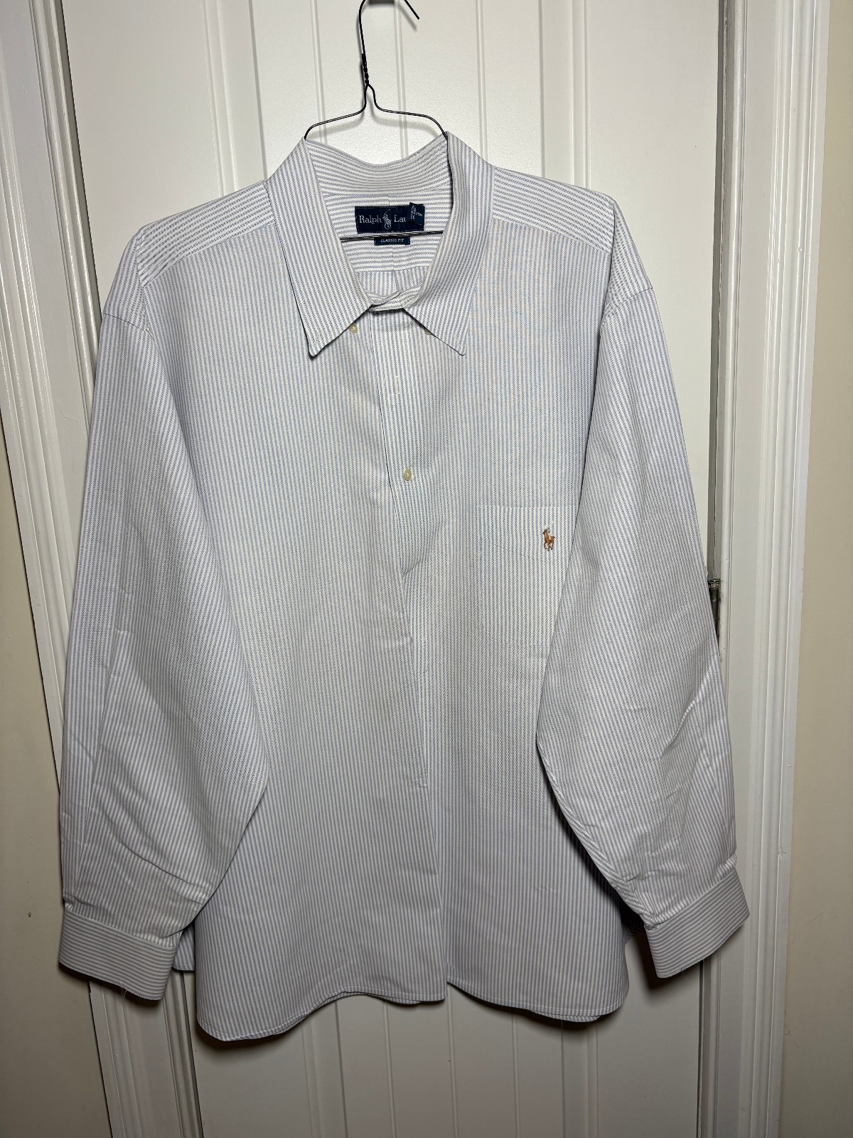 Men’s 4X Polo Ralph Lauren Long sleeve buttondown shirts men 4XL 4XB