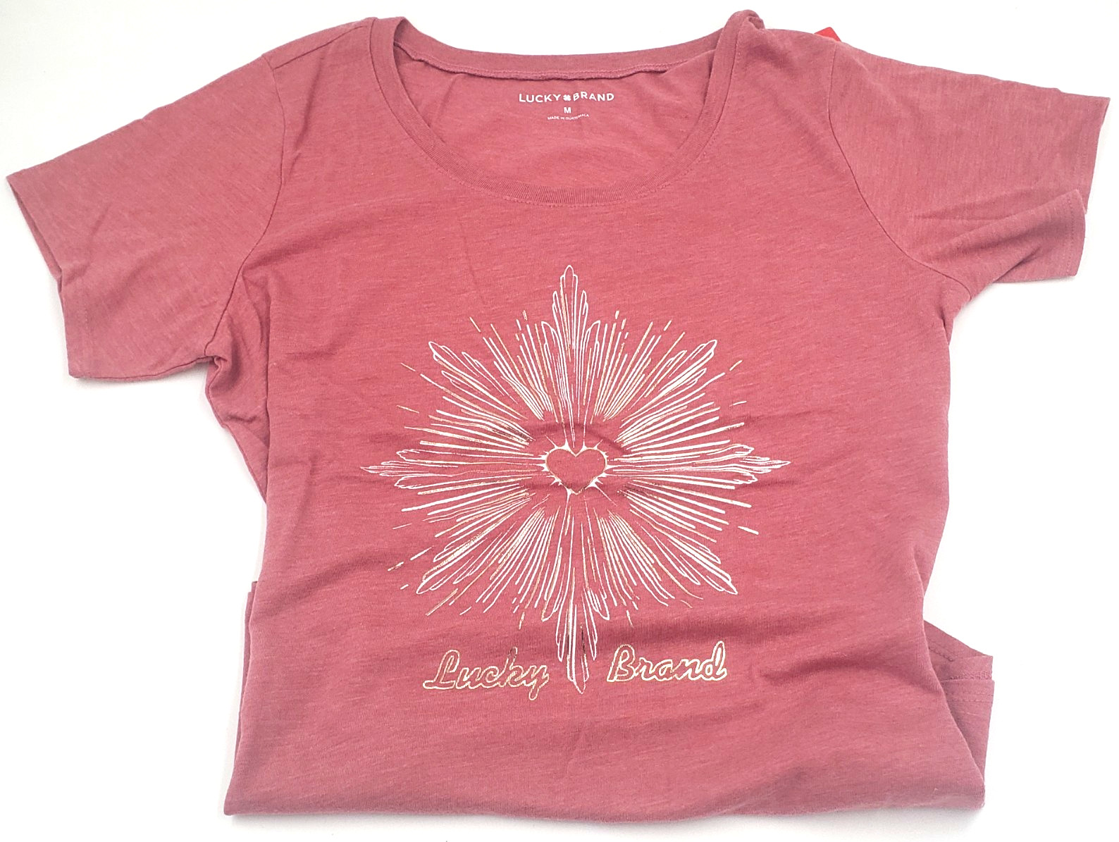 LUCKY BRAND WOMEN S GRAPHIC T-SHIRT BUTTERFLY, HEART, MOOD INDIGO – YOU CHOOSE!