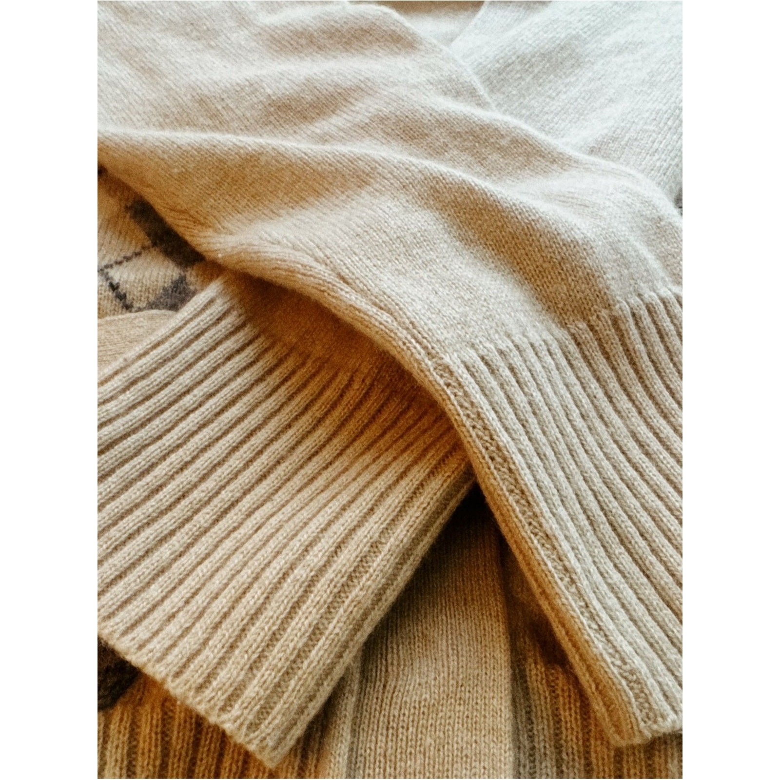 100% Cashmere • J.Crew Magnifica • Heathered• Elevated Argyle Cardigan • IYKYK