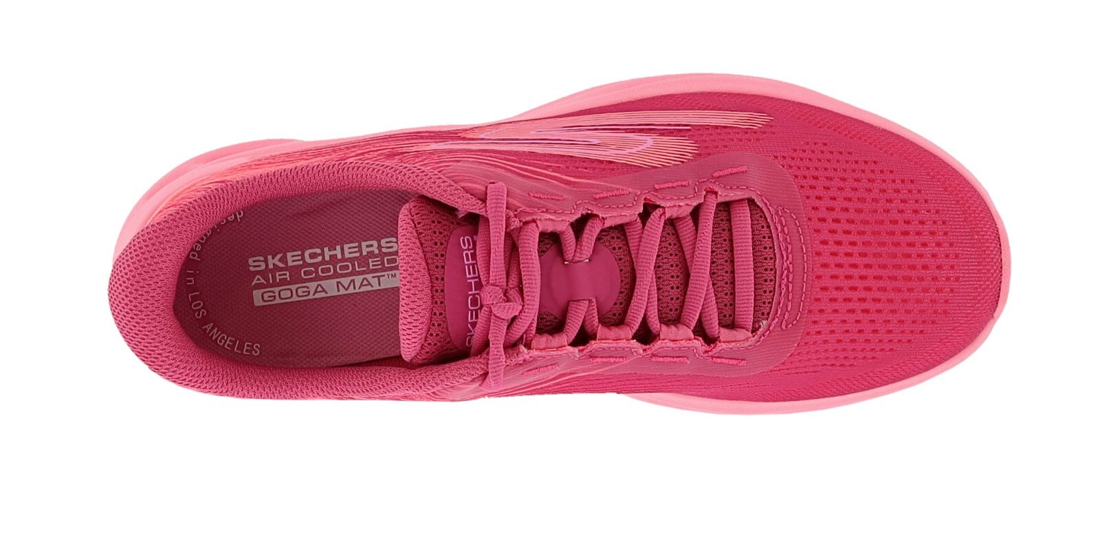 SKECHERS WOMEN GO RUN SWIRL TECH SPEED-ULTIMATE STRIDE 129501HPPK RUNNING SHOES
