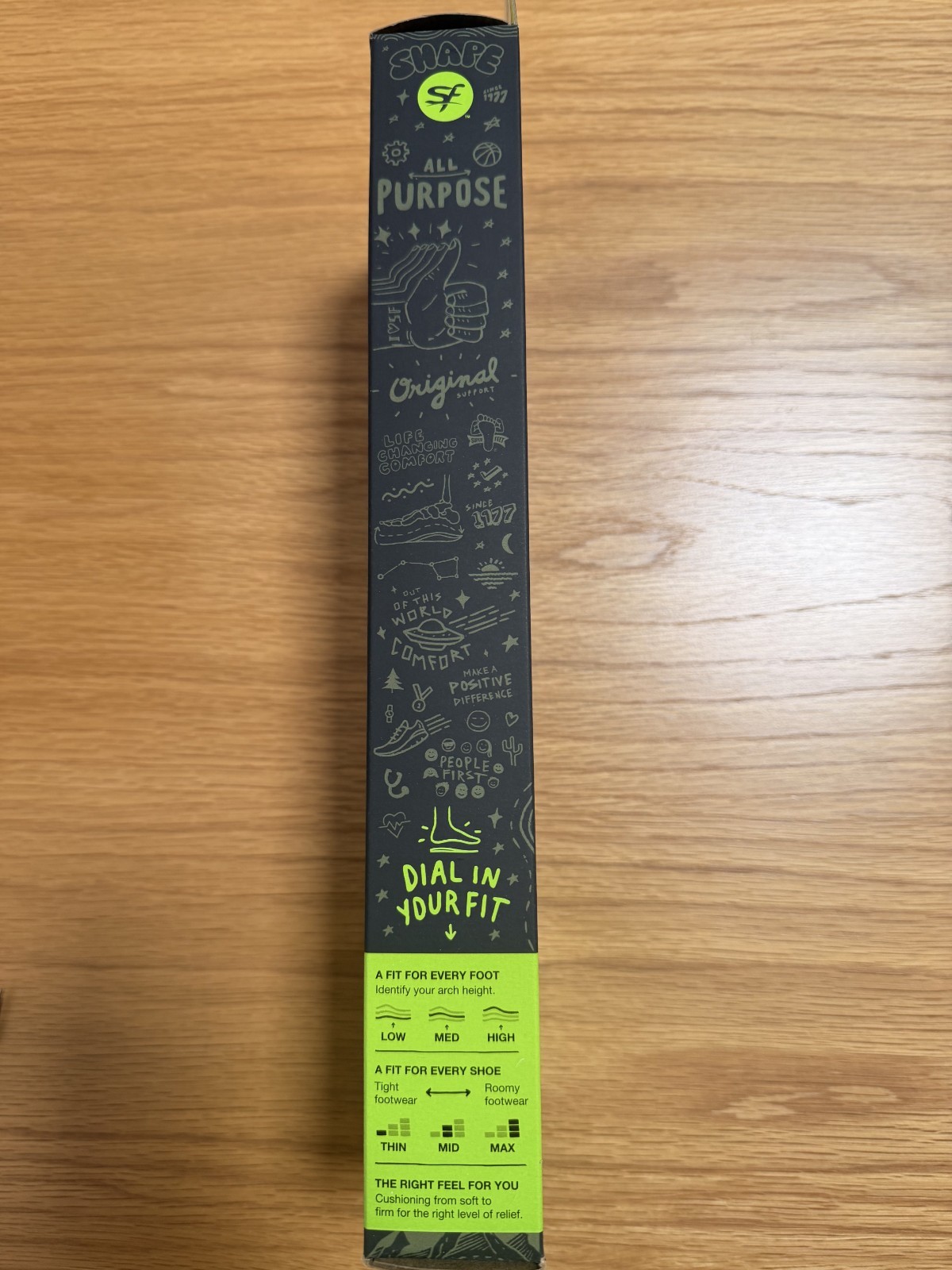Superfeet Green Foot Bed Insole: Size E (M 9.5-11, W 10.5-12)