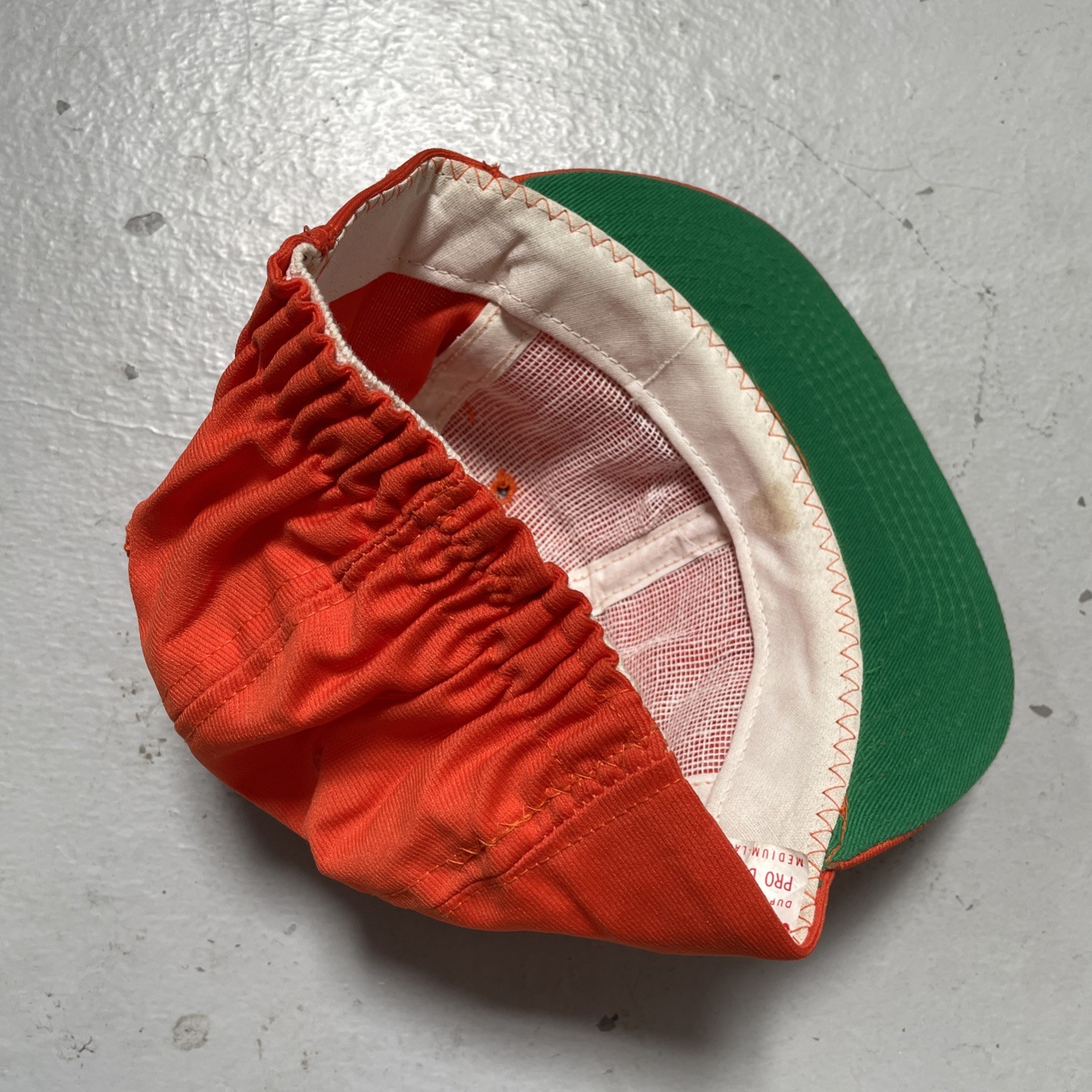 Vintage 1980s New Era Honda Car MotoX Bike Racking Flex Fit Cap M/L NOS NWOT