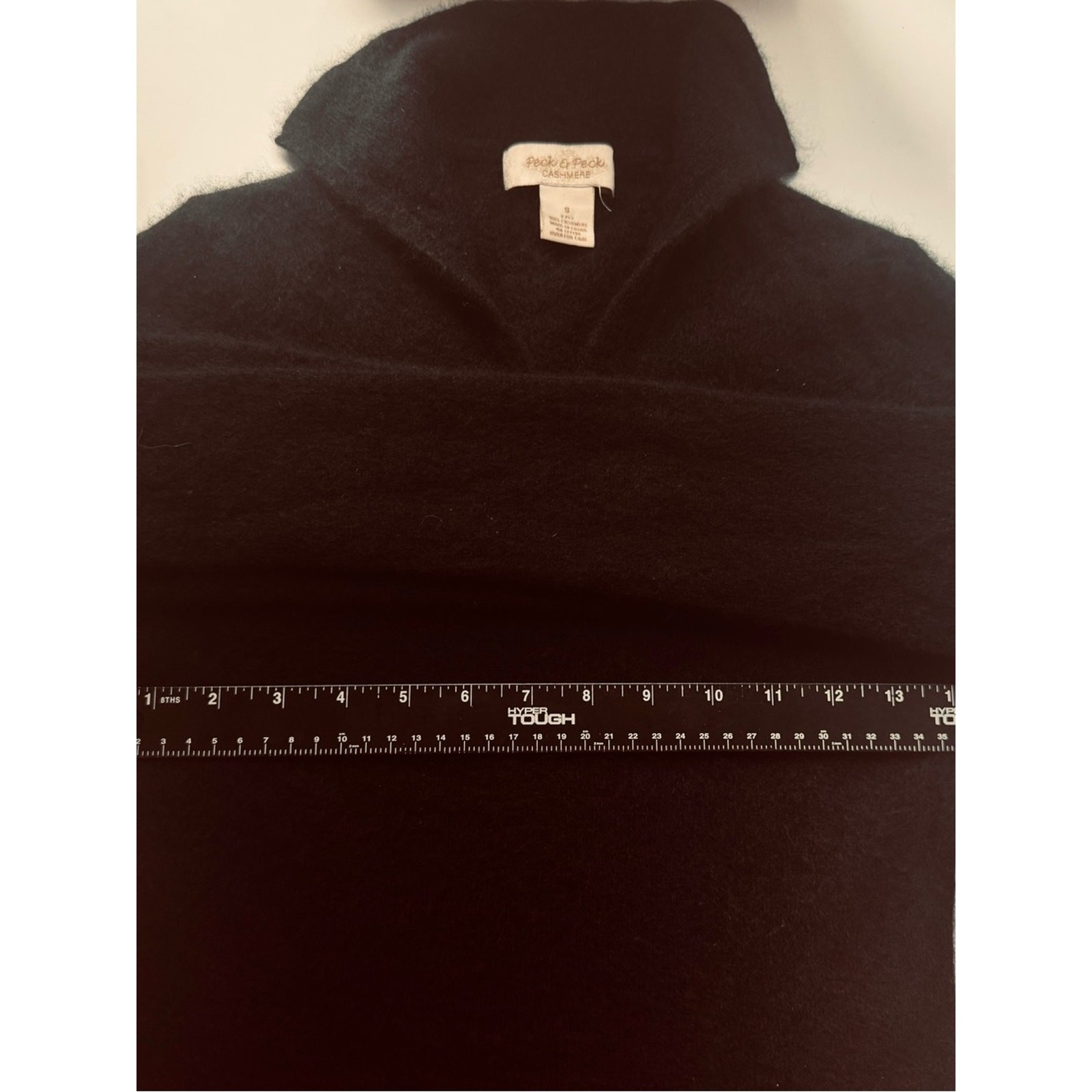🖤🖤 Peck & Peck 100% Cashmere • Raven Black • Tiny But Mighty