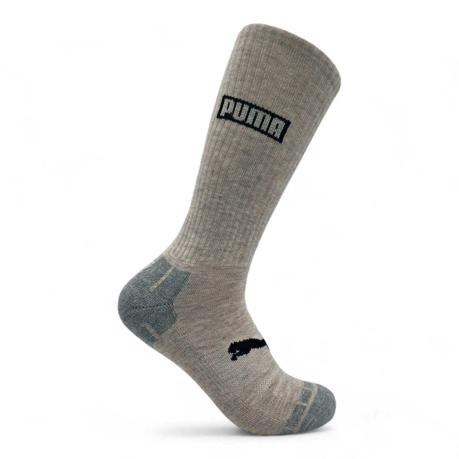 mens puma Crew Socks 6 pairs sport athletics sports cushion, mesh ventilation