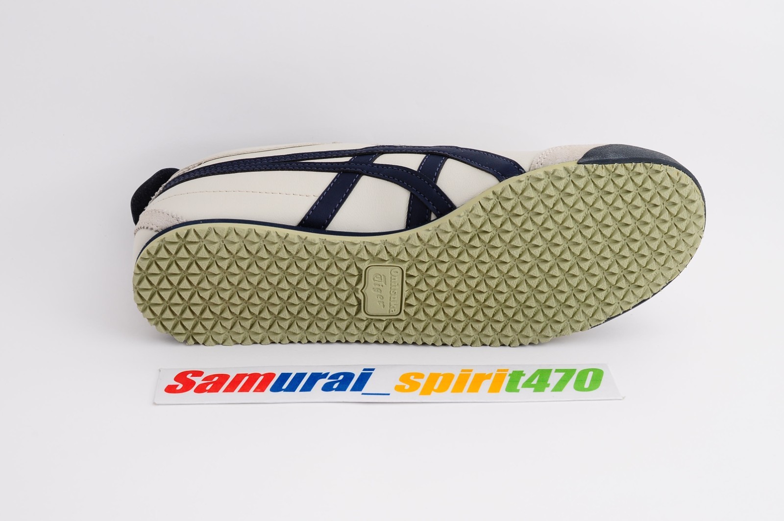 Onitsuka Tiger Genuine MEXICO 66 1183C102 BIRCH /PEACOAT US Buyer No Import duty