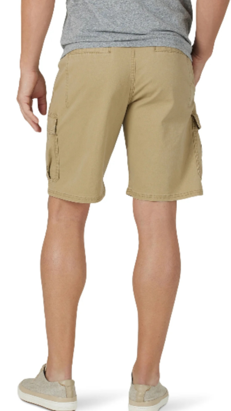 Mens Wrangler 5-Star Cargo Shorts w/ Stretch CAMO Above Knee CHOOSE COLOR & SIZE