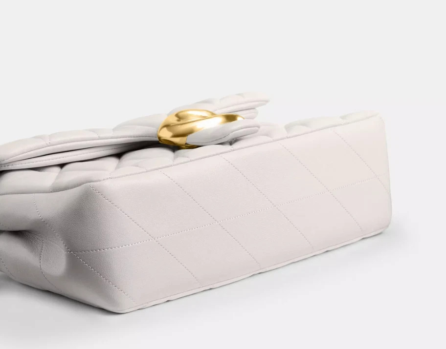 Coach Tabby White Shoulder Bag with Pillow Quilting Design