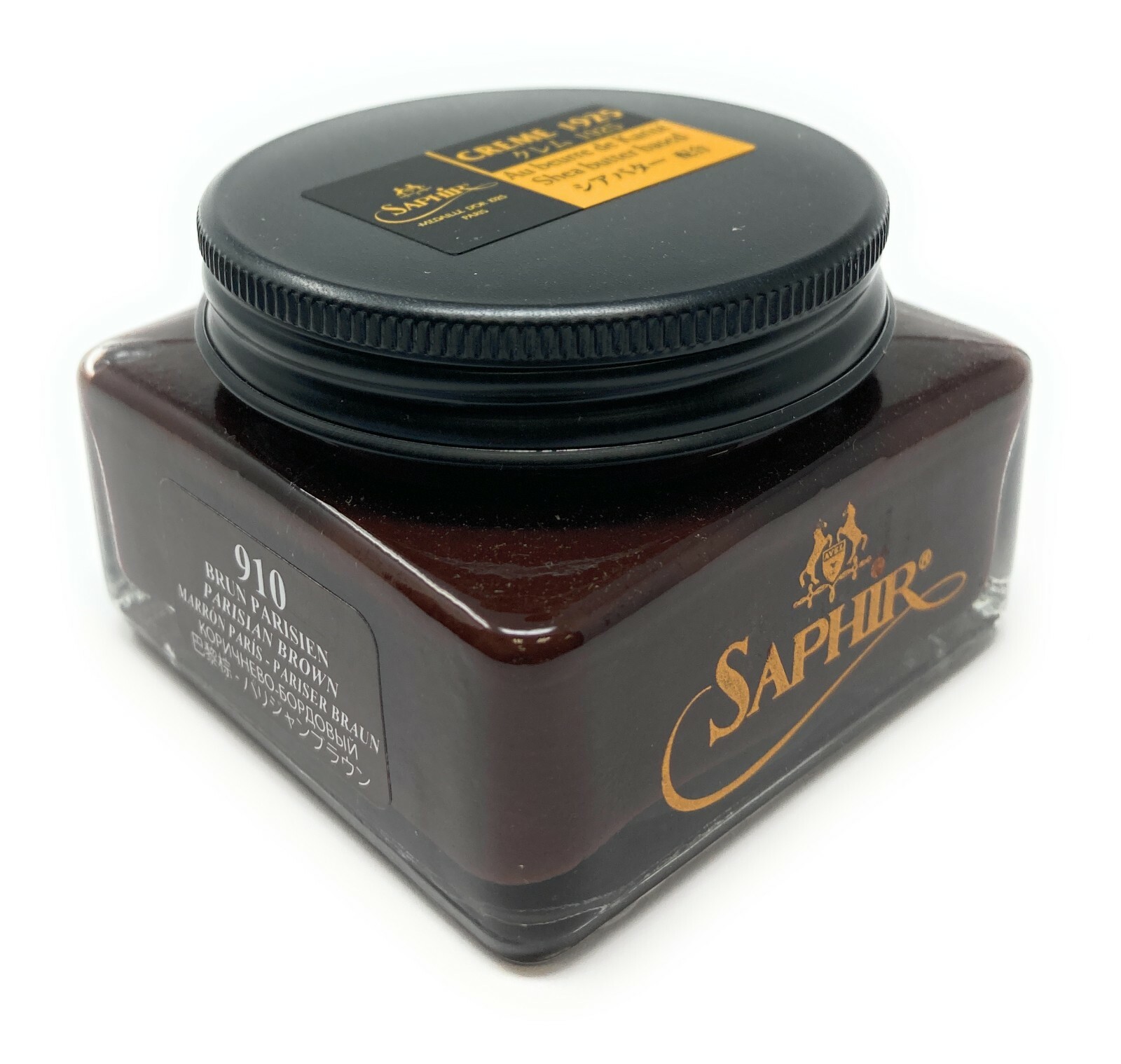 Parisian Brown Saphir Medaille d’Or Pommadier Shoe Cream