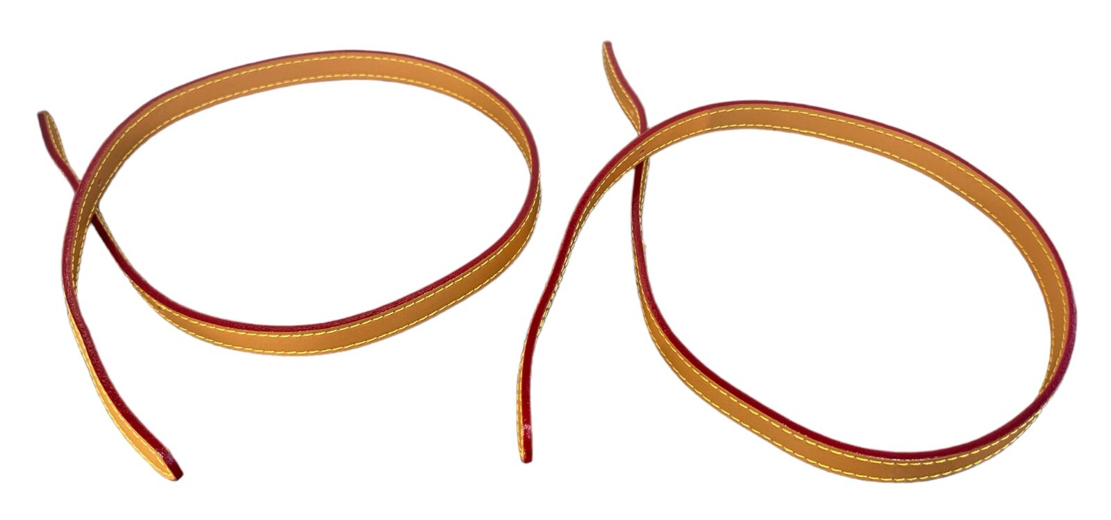 For Louis Vuitton Vachetta Leather Strap Replacement Bucket PM & GM Adjustable