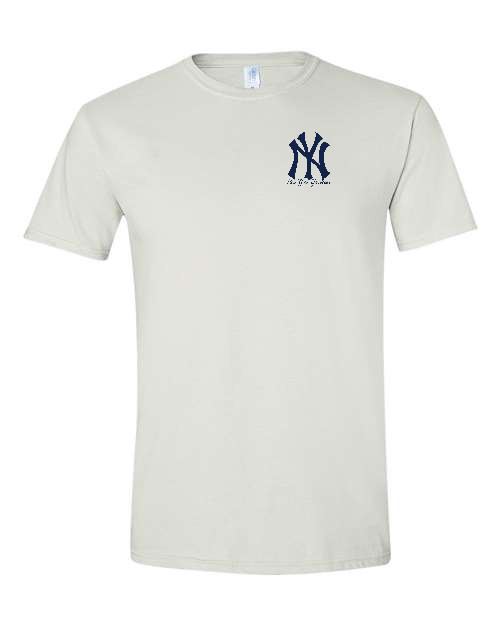 NY Yankees Left Chest Graphic Logo, TEES, New York Baseball Unisex. All Sizes!!