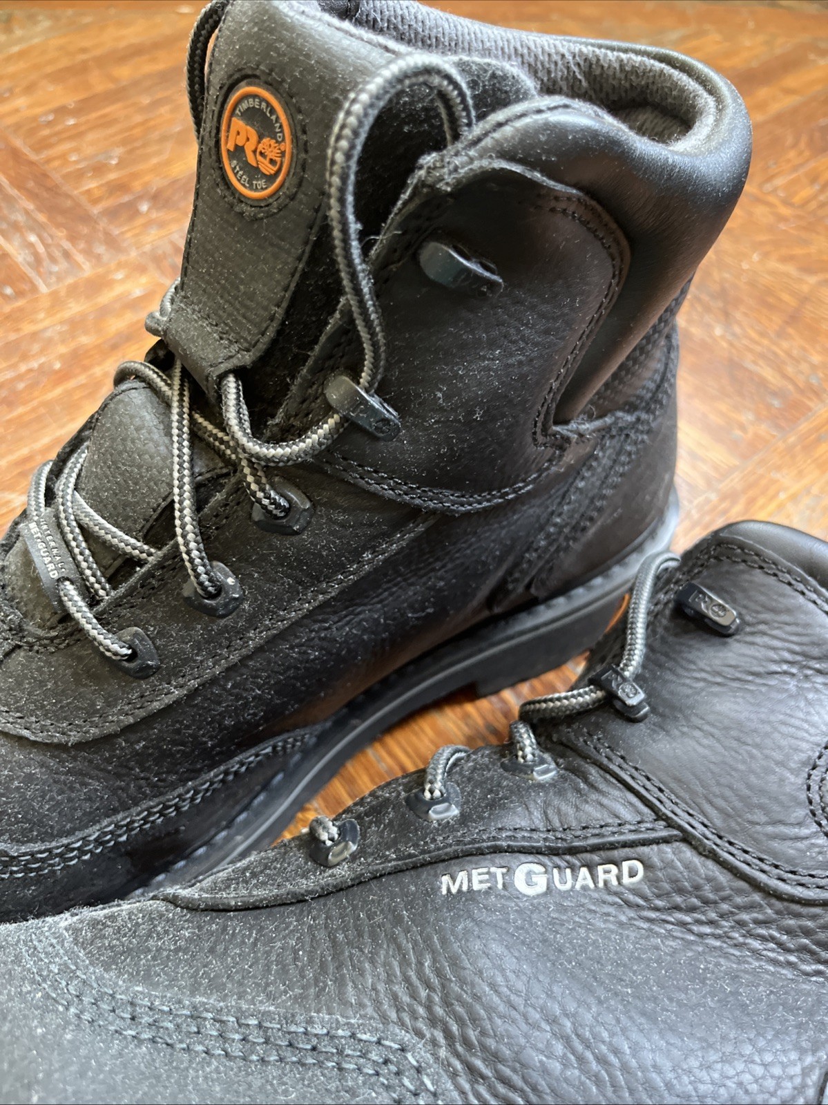 Timberland Pro Gravel Pit Internal Met Guard 10″ Steel Toe Work Boots Men