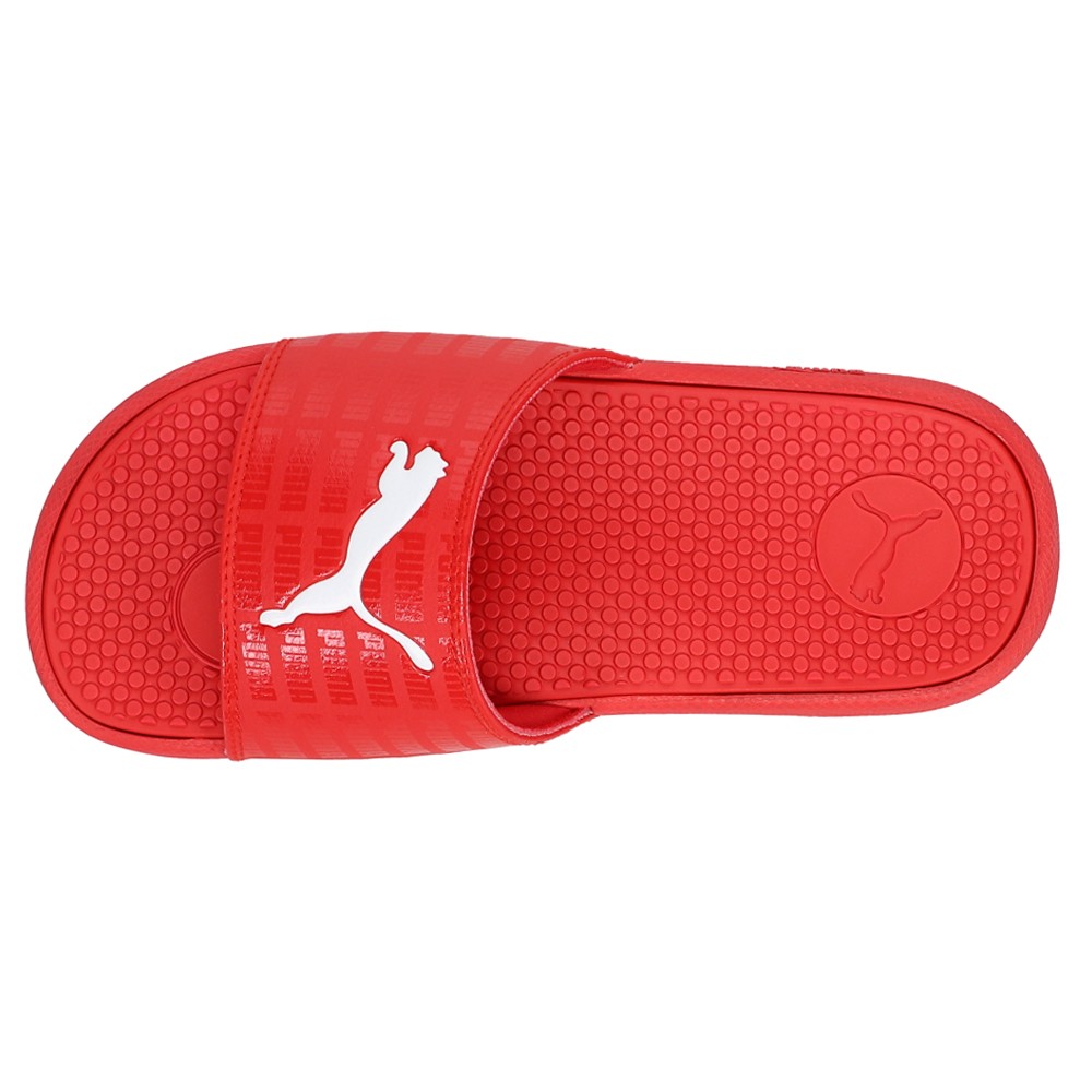 PUMA Cool Cat Echo Bx Slide Youth Boys Red Casual Sandals 38361704