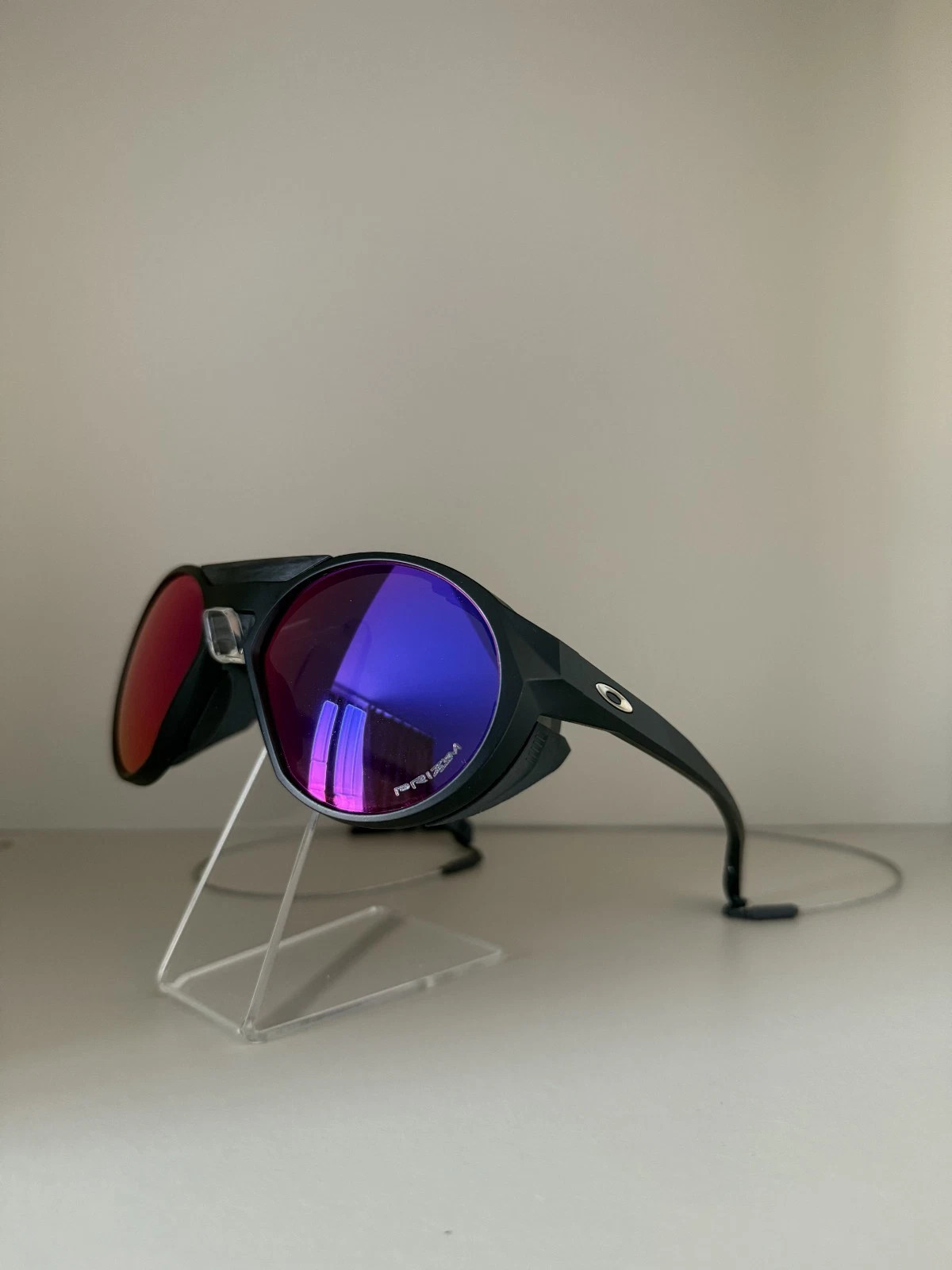 Oakley Clifden OO9440 Matte Black Frame Sunglasses with Purple Lenses