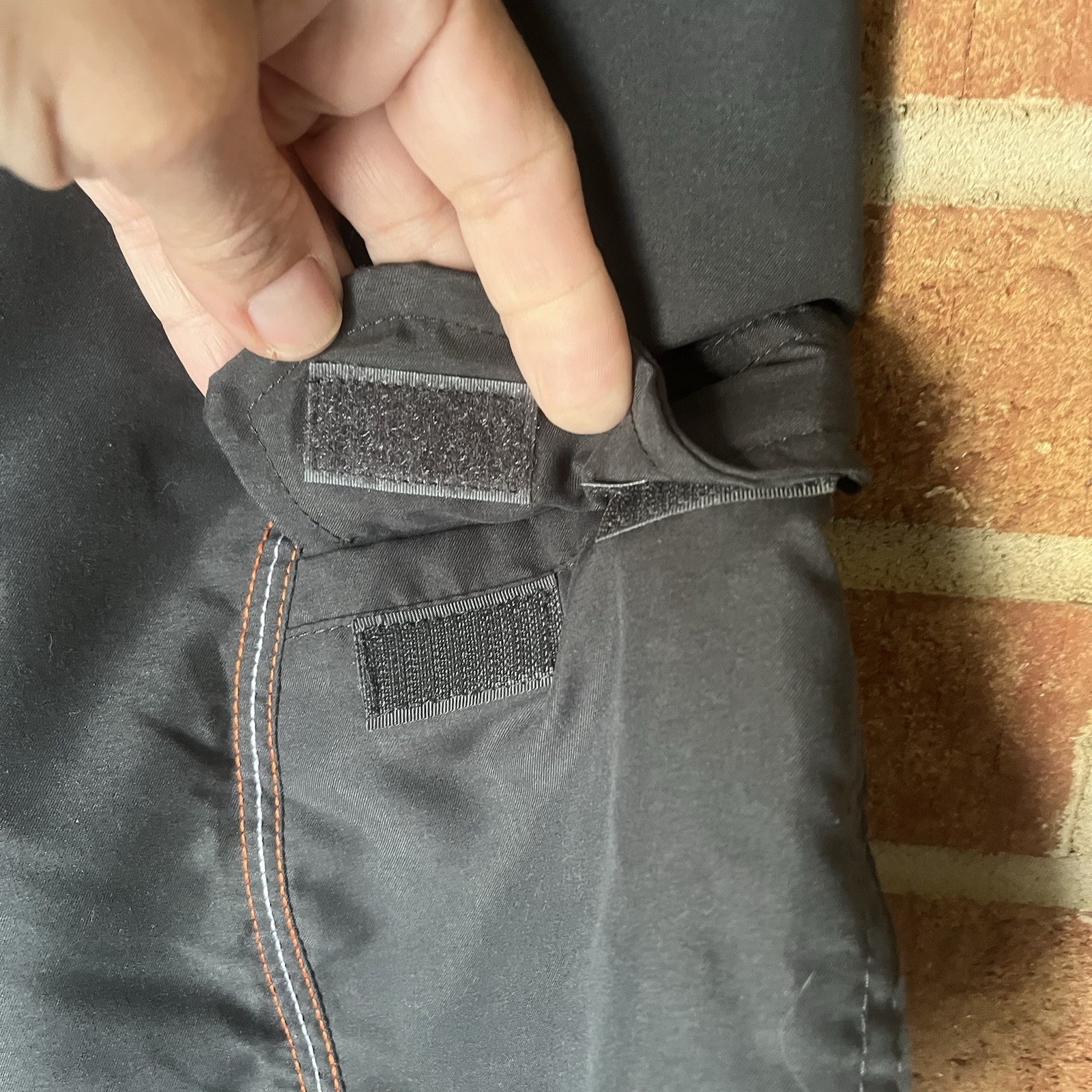 Nike Men XXL Core Volley 9″ Cargo Swim Trunks Mesh Liner Charcoal Grey Orange