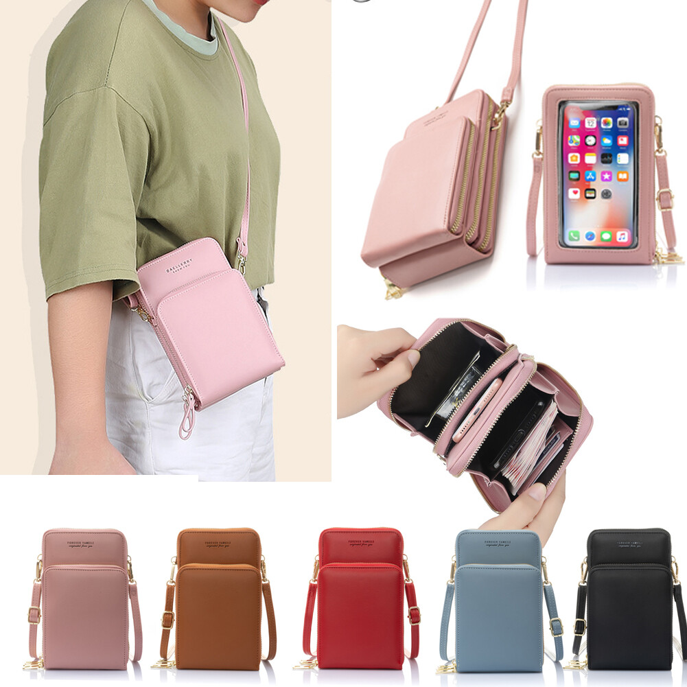 Crossbody Cellphone Purse Women Touch Screen Bag Wallet Mini Shoulder Handbag US
