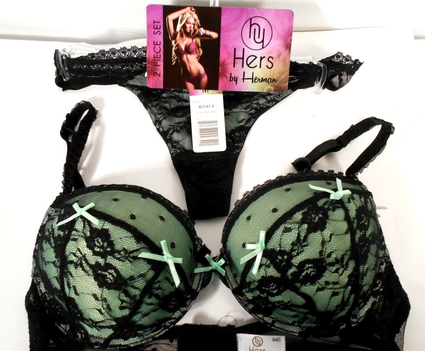 Hers By Herman Bra & Panties Set