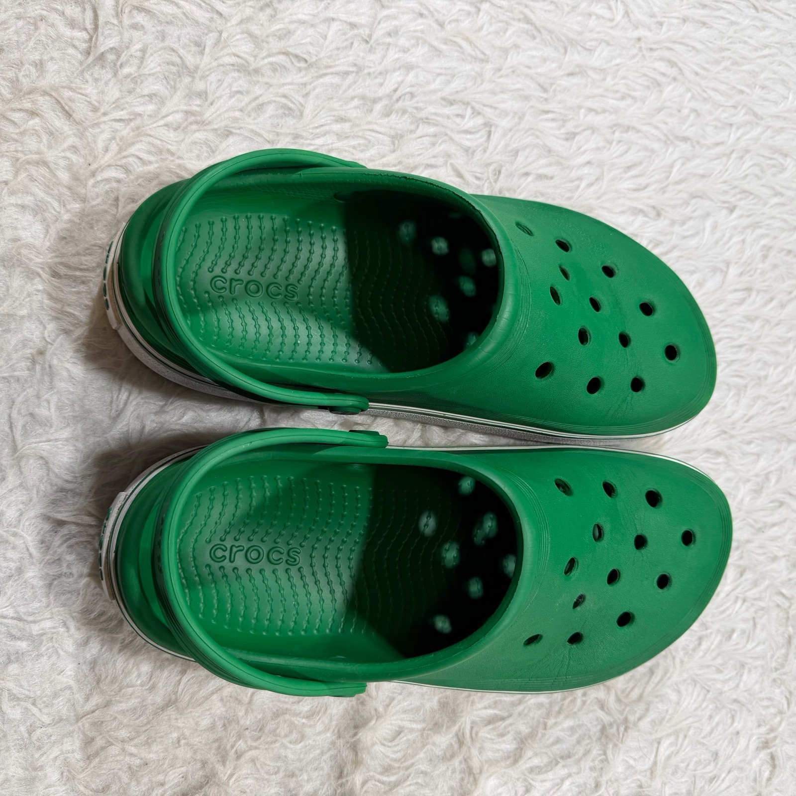 Crocs Unisex Bayaband Clogs Mens 9 Womens 10 Green