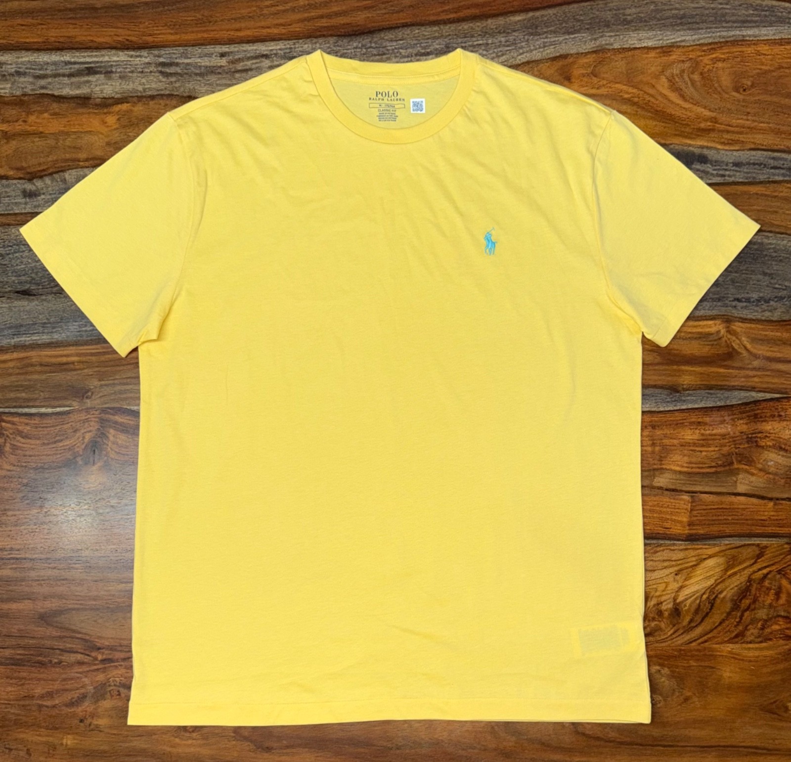 Polo Ralph Lauren Classic Fit Short Sleeve Cotton T shirt Yellow Men’s Sizes