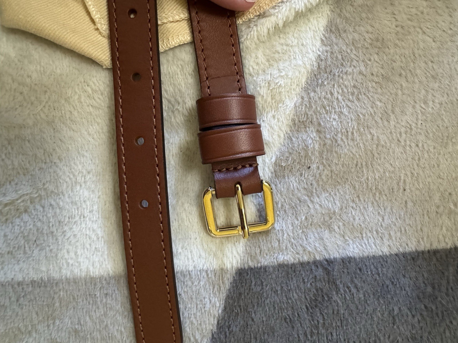 Louis Vuitton Adjustable Replacement Shoulder Or Crossbody Strap Caramel