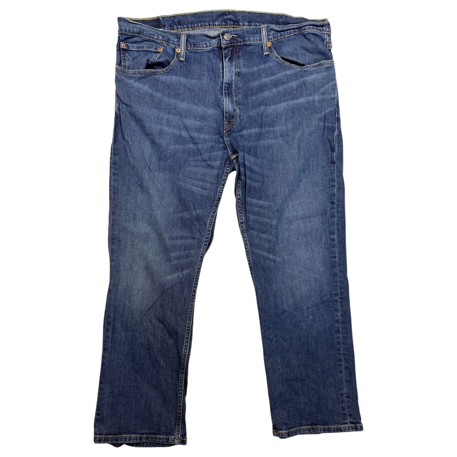 Levi’s 559 Navy Blue Straight Leg Relaxed Fit Zip Fly Men’s Jeans Size 40W 29L