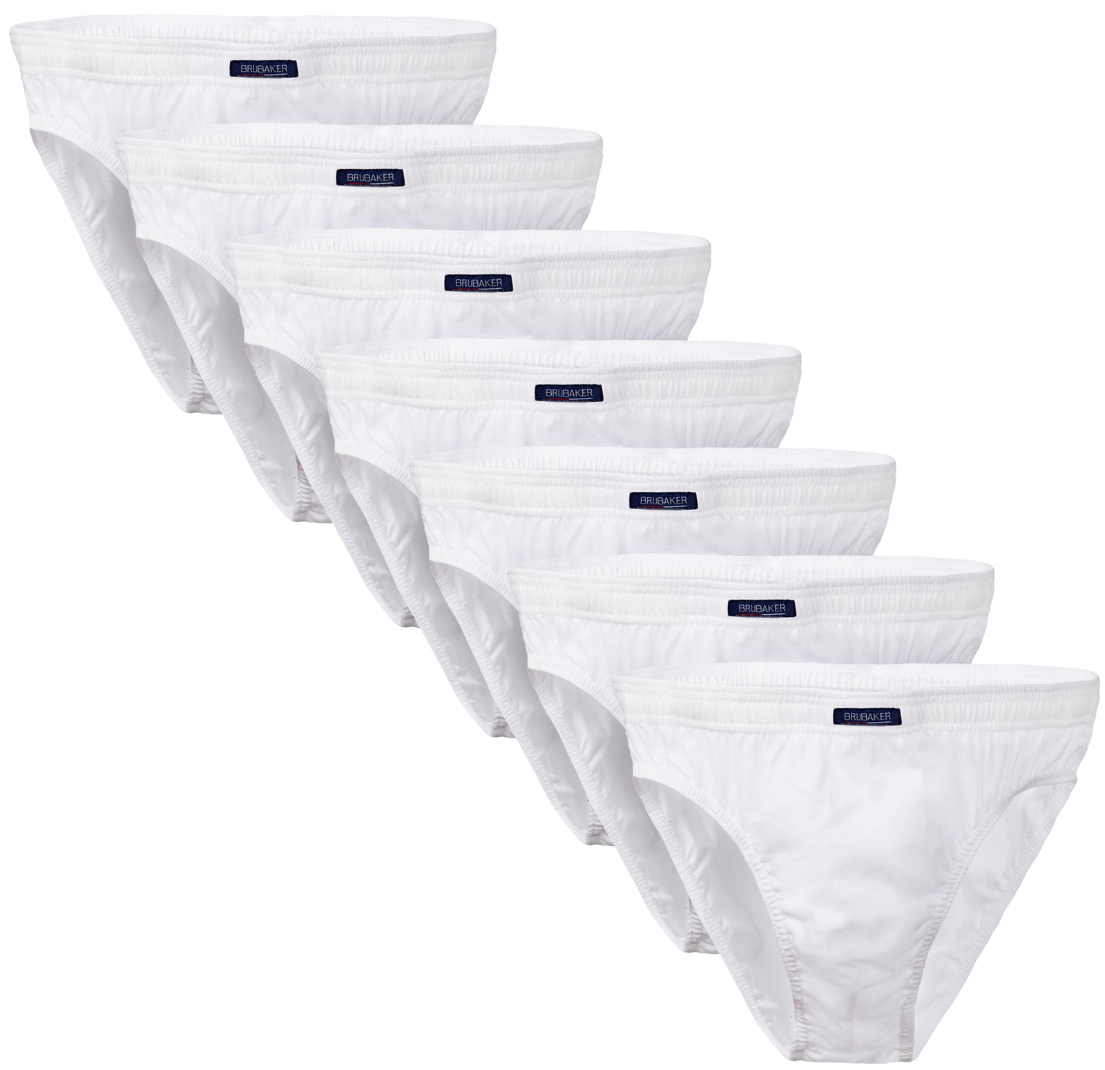 BRUBAKER Men’s Basic Sport Brief 7-Pack